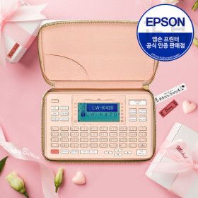 상품 이미지: LW-K420 파우치형 휴대용 라벨 프린터 네임 테이프포함 네이머
