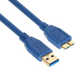 상품 이미지: USB3.0 A to 마이크로B 외장하드연결선 1m NM-UM310BLZ