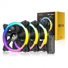 상품 이미지: Antec NEON 120 PWM ARGB (컨트롤러/3팩)