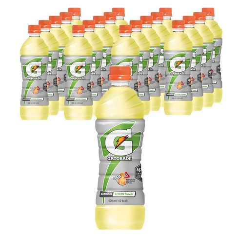 상품 이미지: 게토레이 레몬, 600ml, 20개