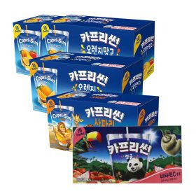 상품 이미지: 카프리썬 오렌지망고 20개+정글 10개 +오렌지 10개 + 사파리 10개 (총 50개)