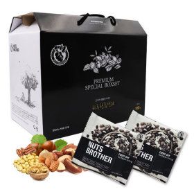 상품 이미지: 하루 한줌견과 블랙라벨 100봉 견과 선물세트 견과류 선물세트