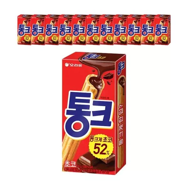 상품 이미지: 오리온 통크 초코, 45g, 12개