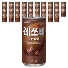 상품 이미지: 레쓰비 모카라떼, 175ml, 30개