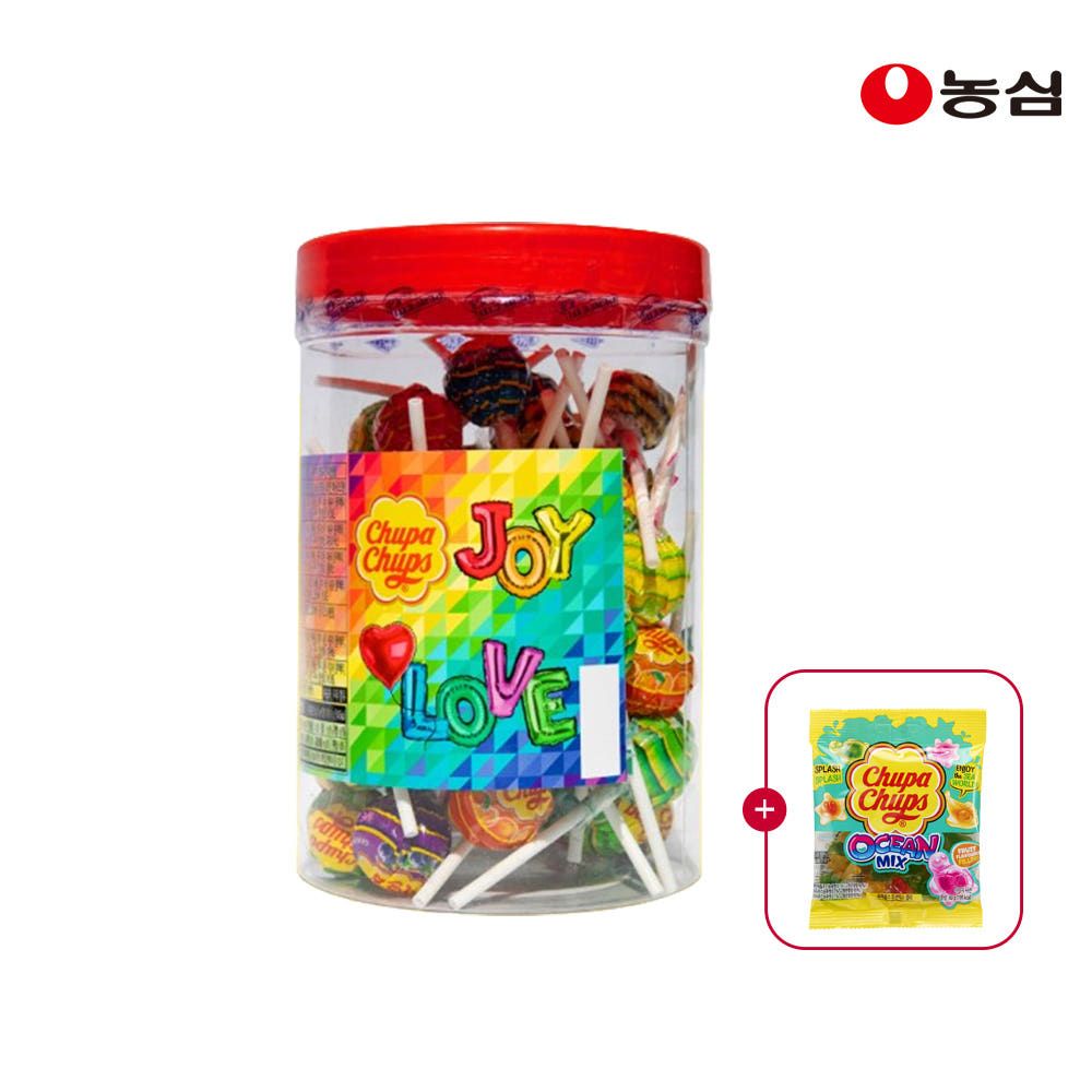 상품 이미지: 츄파춥스 미니튜브(11gX50입) 2개 + 오션믹스 60g