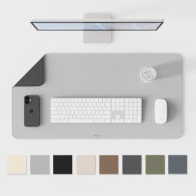 상품 이미지: (1+1) 브릭사 가죽 데스크매트 논슬립 데스크패드 감성 책상 꾸미기 장패드 키보드