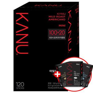 상품 이미지: 카누 미니 마일드 아메리카노 120T + 카누5T 랜덤 증정
