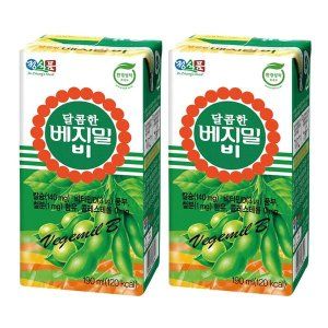 상품 이미지: 정식품 달콤한베지밀B 190ml 48팩