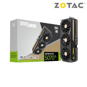 상품 이미지: ZOTAC GAMING 지포스 RTX 5070 Ti SOLID OC D7 16GB 그래픽카드 VGA