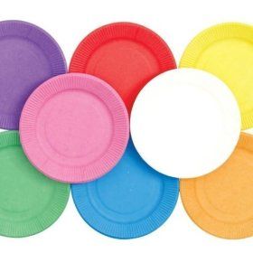 상품 이미지: 종이접시 혼합 40개