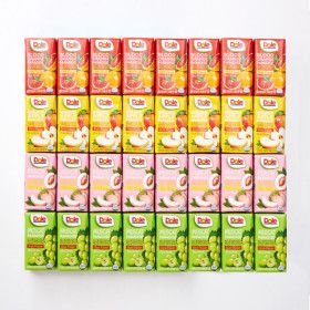 상품 이미지: Dole 과즙100% 파라다이스 주스 버라이어티팩 32입 (피치+블러드오렌지+머스캣+골든애플) / 4종 8팩씩