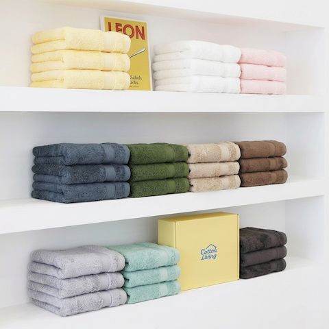 상품 이미지: [오늘의집 단독] 누적리뷰 11만!! 40수 호텔컬렉션 200g 호텔수건/타월 10장