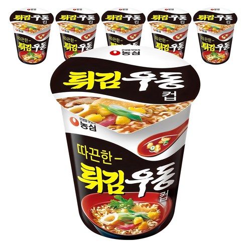 상품 이미지: 튀김우동 컵면, 62g, 6개