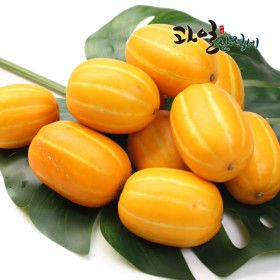 상품 이미지: (신선집중) 아삭한 경북 성주 꿀참외 2kg 소과 (13-15과내외) 새벽경매상품 당일출고