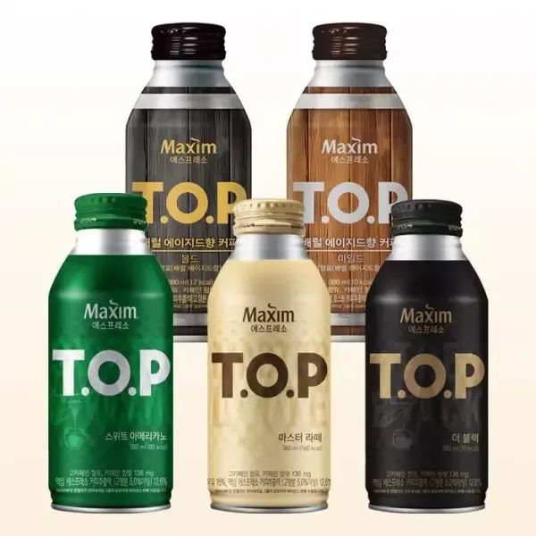 상품 이미지: TOP 티오피 380ml x 24캔/블랙 스위트 라떼 택 1