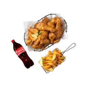 상품 이미지: (BHC) 골드킹 콤보+웨지감자+콜라1.25L