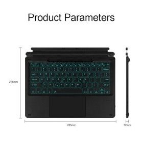 상품 이미지: 마이크로소프트 서피스 프로 X/8/9 백라이트 터치 키보드 블루투스 마그네틱 13 인치 태블릿