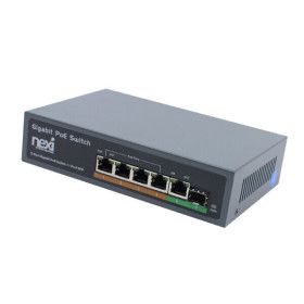상품 이미지: 4+1+1SFP 포트 기가비트 PoE 허브 스위치 65W NX832 NX-POE604GS