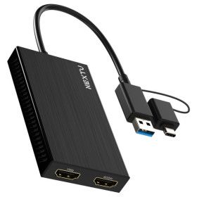 상품 이미지: 넥스트유 노트북모니터2개연결 USB C/A 듀얼 HDMI 5322TCH-DUAL