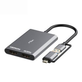 상품 이미지: USB to HDMI 컨버터 듀얼포트 LS-UH319D-N