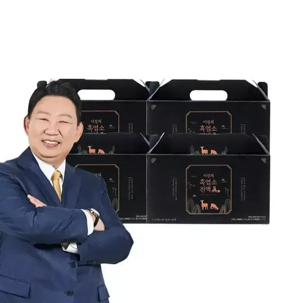 상품 이미지: [100% 국내산 흑염소] 이경제 흑염소 진액 진 眞 70ml 120포 (4박스)