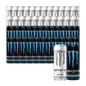상품 이미지: 몬스터 에너지 울트라+제로 슈거 355ml 48캔 (각 24캔)