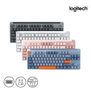 상품 이미지: 로지텍코리아 시그니처 K855 무선 블루투스 기계식 TKL 키보드(적축) 정품