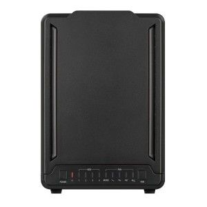 상품 이미지: 위즈플랫 HDX400U 4베이 외장 하드 스토리지 USB-C 3.2 Gen2 10Gbps 알루미늄 온도센서 PC전원연동 HDD제어