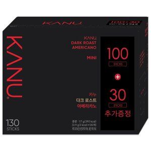 상품 이미지: 카누 미니 다크  로스트 아메리카노 130T