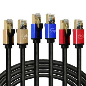 상품 이미지: CAT8 CAT.8 랜선 기가 랜케이블 LAN LAN케이블 초고속 고속 S-FTP 인터넷선 공유기선연결선 컴퓨터 PC