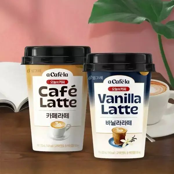 상품 이미지: 빙그레 오늘의커피 250ml 20입 카페라떼 / 바닐라라떼