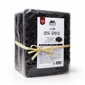 상품 이미지: 완도산 햇 곱창김 100매 2월 수매 (360g 이상)