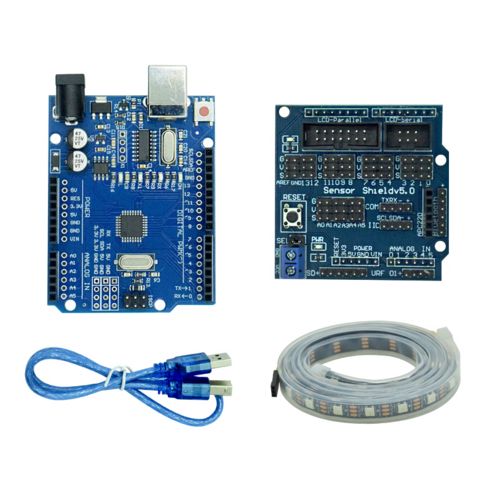 상품 이미지: 아두이노 우노 R3 RGB LED 라이트 스트립 키트