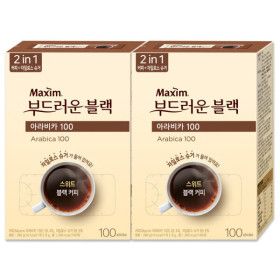 상품 이미지: 부드러운 블랙커피 아라비카 100Tx2개