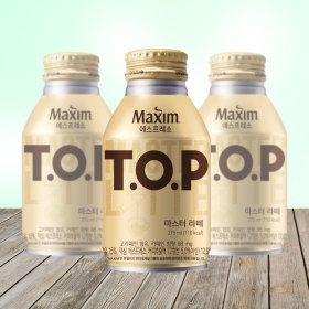 상품 이미지: 맥심 티오피 마스터라떼 275ml 20캔 1박스 ((24캔으로 변경))