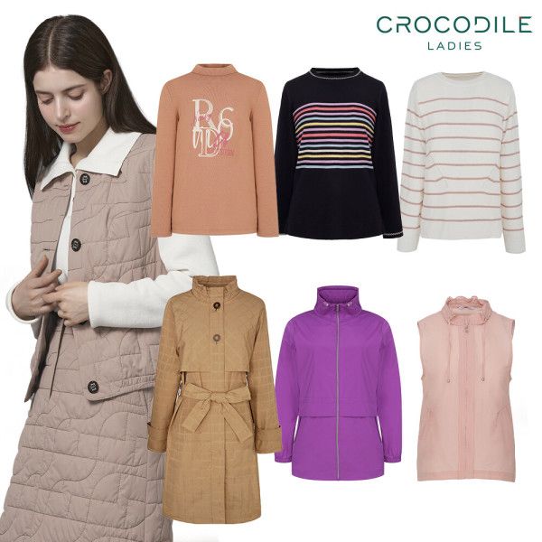상품 이미지: (무료배송 + 24% 쿠폰)크로커다일 레이디外 겨울 준비 아우터/자켓/티셔츠/니트/팬츠 특가 100종 택1