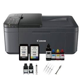 상품 이미지: 캐논 TR4640 팩스 복합기 양면인쇄 무선출력 프린터기 TR4690 동일사양 무한잉크 리필 30회분 세트 포함가