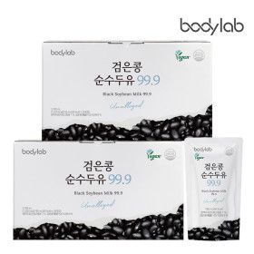 상품 이미지: 검은콩 순수두유99.9 185ml 20포 x 2박스(총 40포)/무가당 국산콩100%
