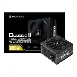 상품 이미지: 마이크로닉스 Classic II 풀체인지 650W 80PLUS스탠다드 ATX3.1 컴퓨터 ATX 파워서플라이