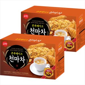 상품 이미지: (태풍몰)고향 콘푸레이크 천마차 110Tx2개/2세트구매시 1000원 할인X넉넉한 유통기한