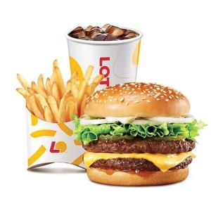 상품 이미지: (롯데리아) 리아 불고기 더블(빅불) 세트