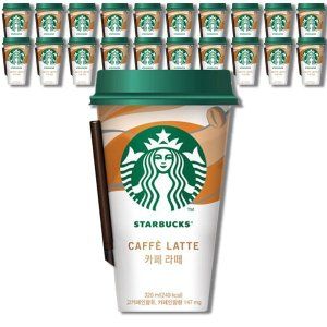 상품 이미지: 스타벅스 카페라떼 컵커피 320mlx20컵+아이스포장