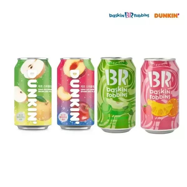 상품 이미지: 던킨 제로 스파클링 탄산음료 350ml 24개