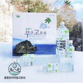 상품 이미지: 채취일자표시 26년 첫 물 울릉도 우산고로쇠 건강한 미네랄 음료 선물 1.5L 6개