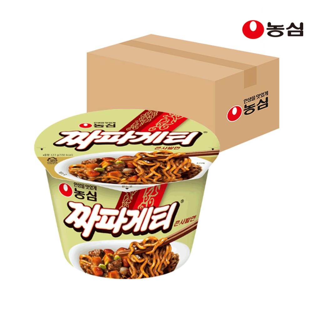 상품 이미지: 농심 짜파게티큰사발 (123g X 16개)