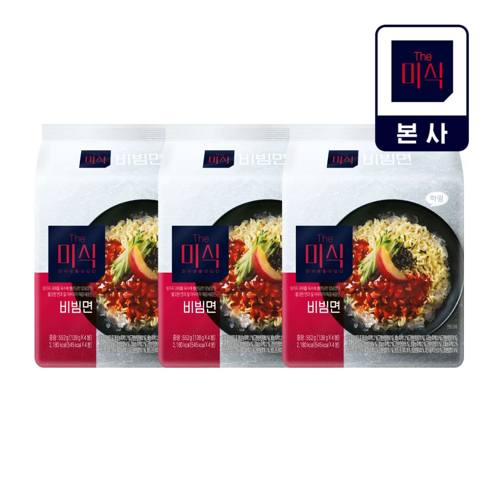 상품 이미지: 더미식 비빔면 4봉 x 3 (총 12봉)