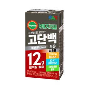 상품 이미지: 베지밀 고단백두유 검은콩 190ml x 24팩