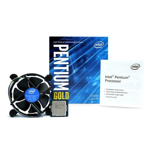 상품 이미지: 인텔 펜티엄 골드 프로세서 커피레이크 CPU