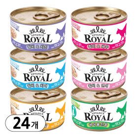 상품 이미지: 로얄 어드밴스 콤보 85g x 24개입 고양이/캔/간식/ 습식캔 고양이들의 최애 캔