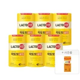 상품 이미지: 종근당건강 공식 락토핏 골드 50포 6통 (300일분)+락토핏코어(30포)